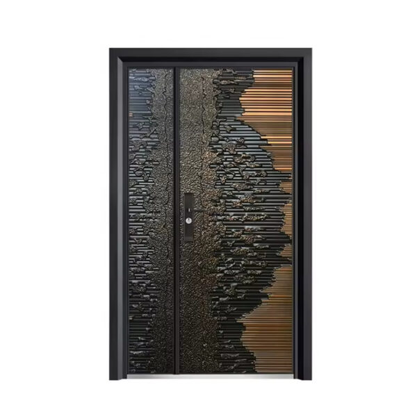 3.Aluminum Door Aluminum Security Doors Anti Bullet Hot Exterior Carmen Door