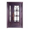 7.Steel Glass Door Steel Glass Single Commercial Exterior Door