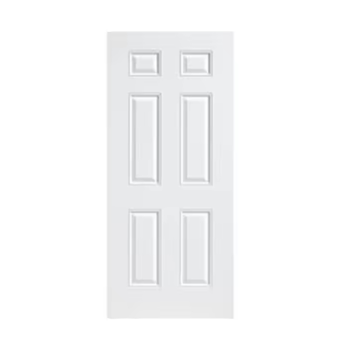 Main-01 Primed Textured Molded MDF Interior Closet Bifold Door