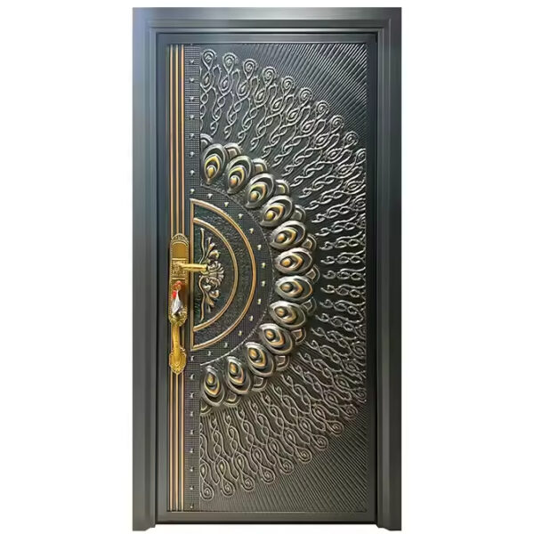 anti-theft security door Waterproof Security Steel Exterior Doors