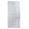 Main-06 Primed Textured Molded MDF Interior Closet Bifold Door
