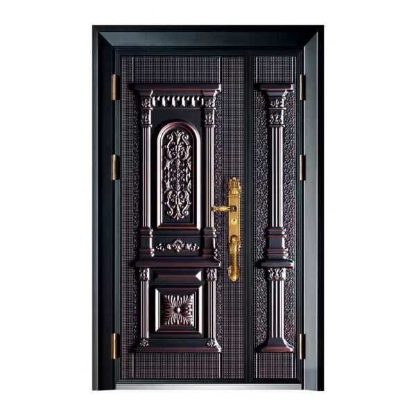 Main-06 Heavy Aluminum Casting Luxury Villa Entrance Door
